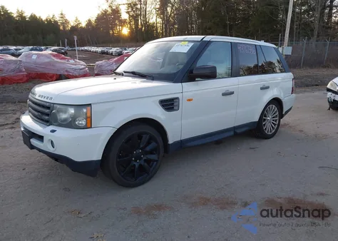2006 Land Rover Range Rover Sport Hse from USA, damaged, VIN SALSF25446A973599